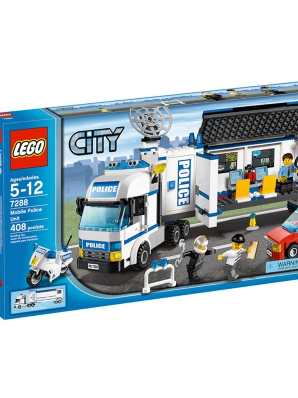 LEGO City: Mobile Police Unit (7288) - complete but without stickers
